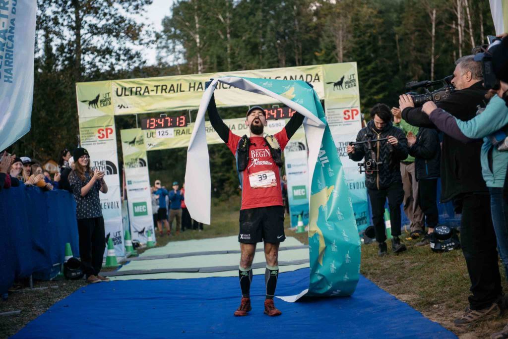 Jean-François Cauchon remporte l'Ultra-Trail Harricana